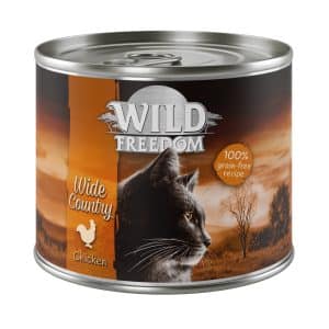 5 + 1 på köpet! Wild Freedom Adult 6 x 200 g - Wide Country - Chicken Pure
