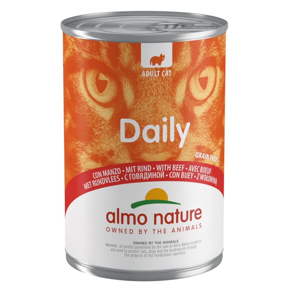 Almo Nature Daily Menu 6 x 400 g - Nötkött