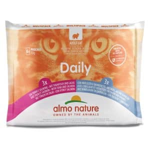 Almo Nature Daily Menu Pouch 6 x 70 g - Mixpack 2 sorter