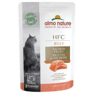 Almo Nature HFC Jelly Pouch 6 x 55 g - Laxfilé