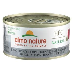 Almo Nature HFC Natural 6 x 70 g - Tonfisk och ung ansjovis