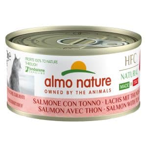 Almo Nature HFC Natural Made in Italy 6 x 70 g - Lax & tonfisk