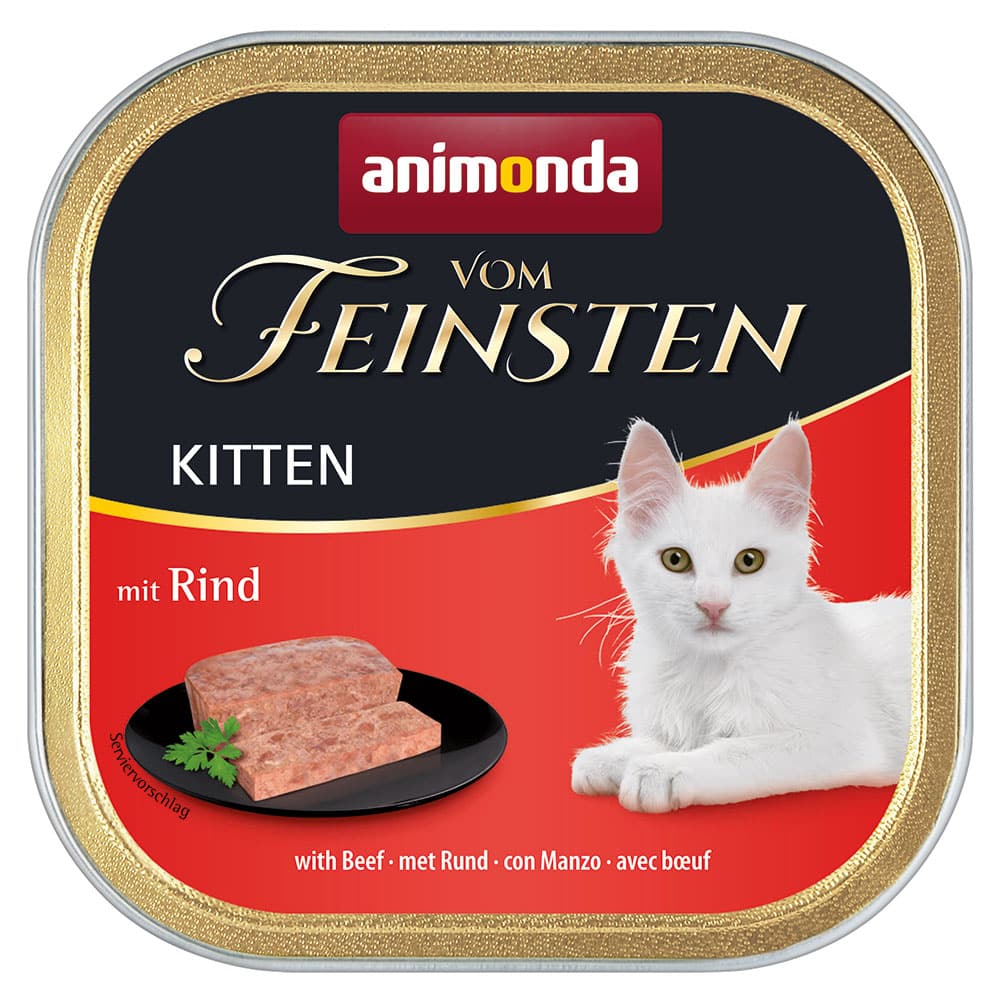 Animonda vom Feinsten Kitten 6 x 100 g - Nötkött
