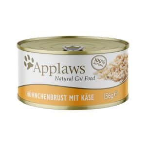Applaws kattmat i buljong 6 x 156 g - Kycklingbröst & ost