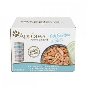Applaws Selection in Broth Multipack Fish 12x156g