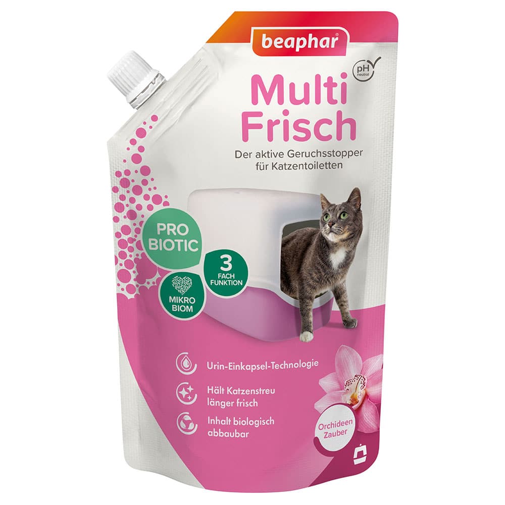 beaphar Multi Fresh för kattoaletter Orchidé 400 g