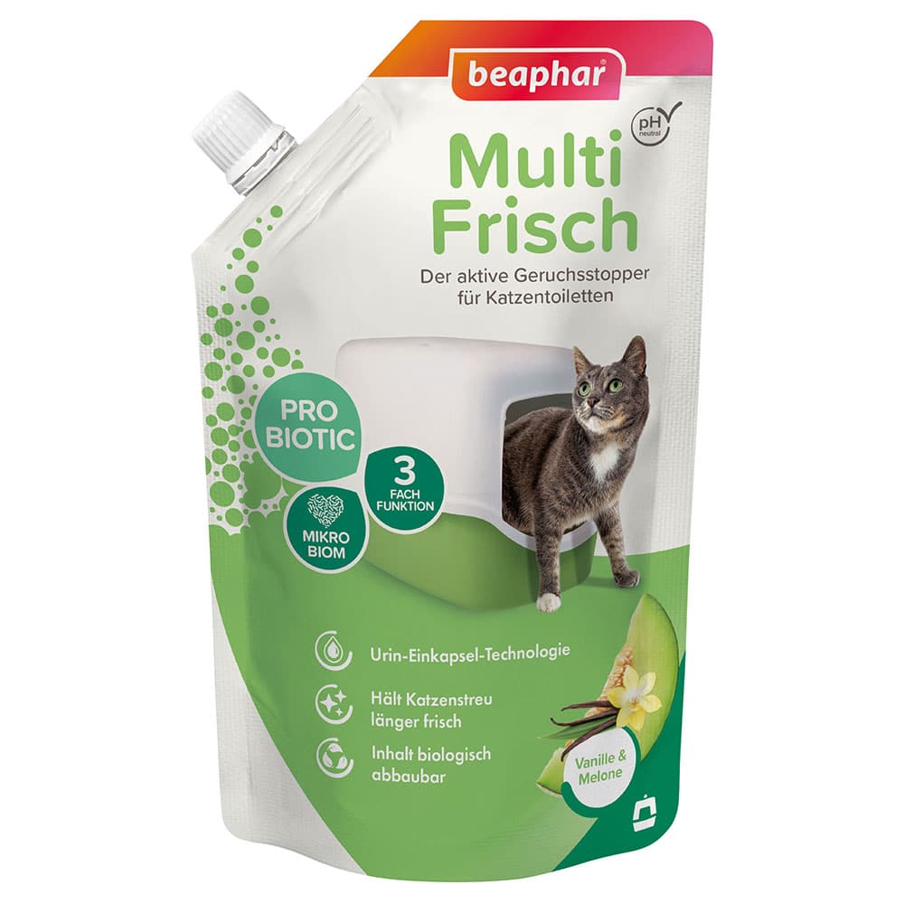 beaphar Multi Fresh för kattoaletter Vanilj & melon 400 g