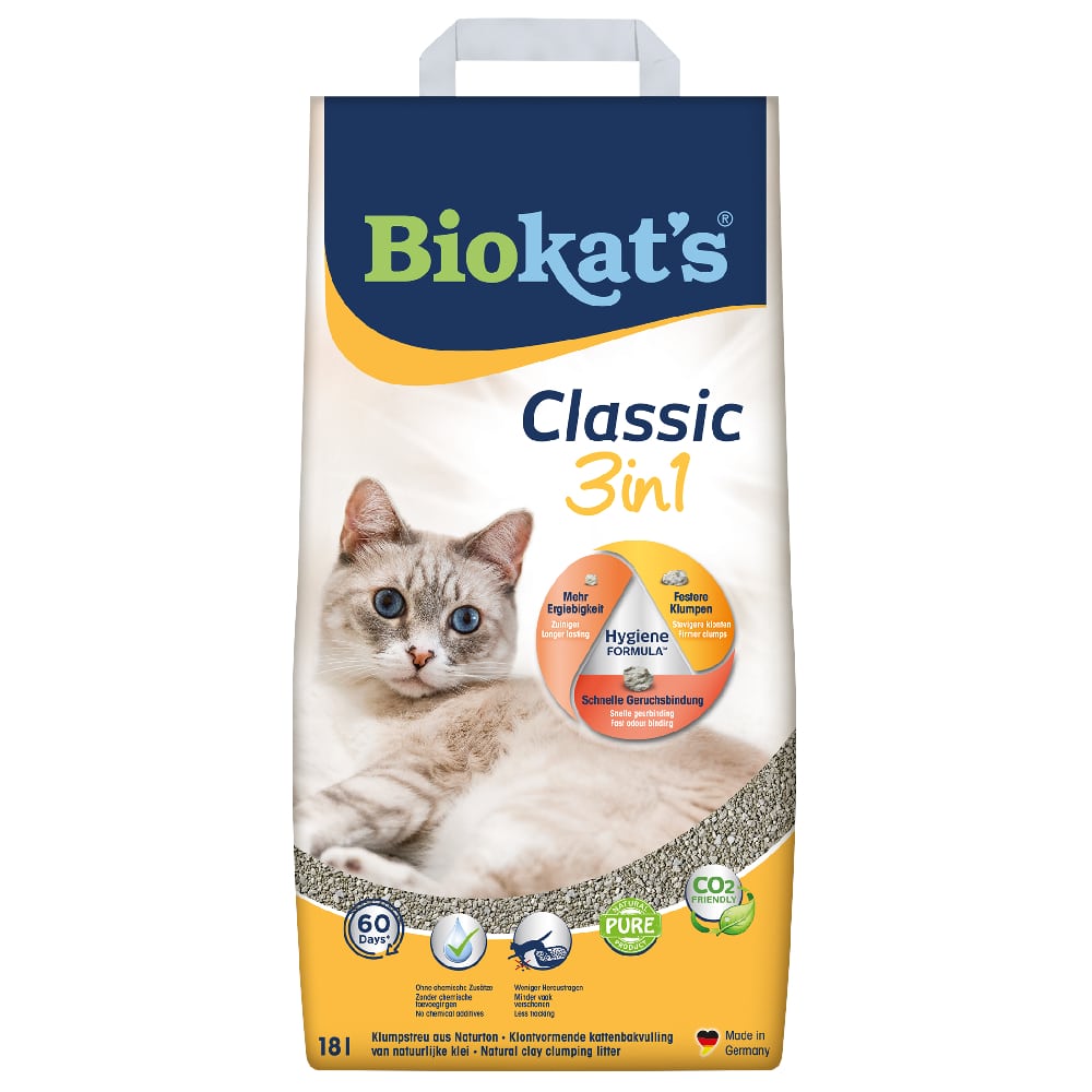 Biokat's Classic 3in1 18 l (papperspåse)