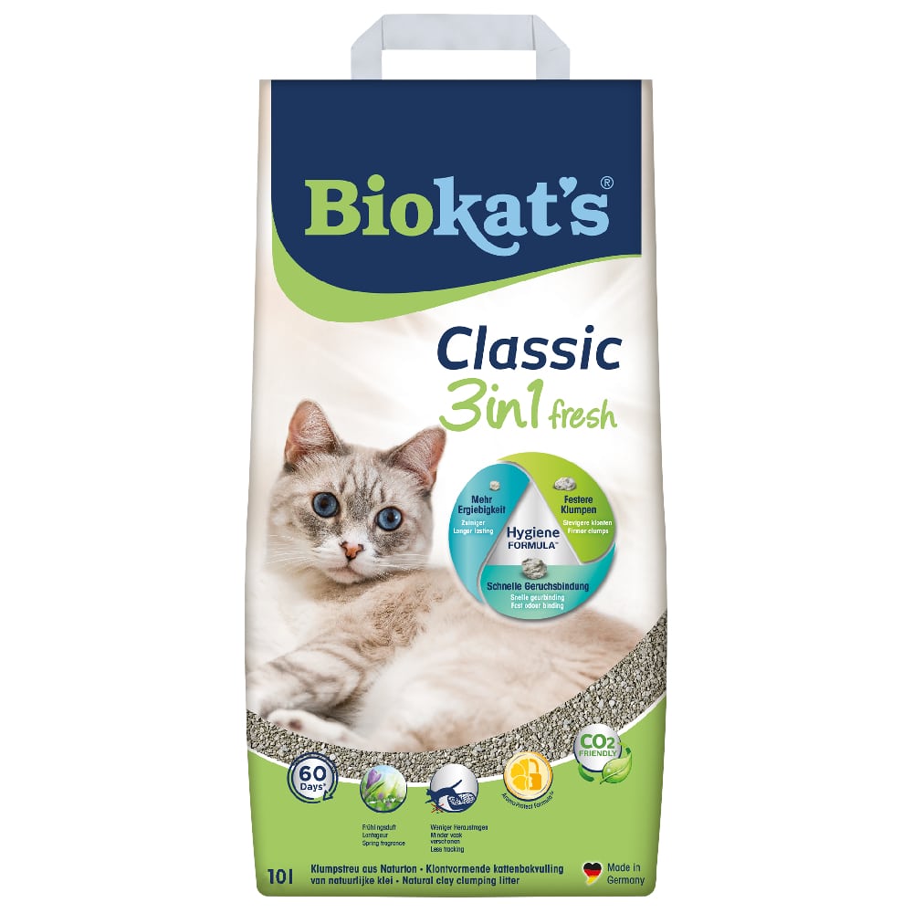 Biokat's Classic Fresh 3in1 10 l (papperspåse)