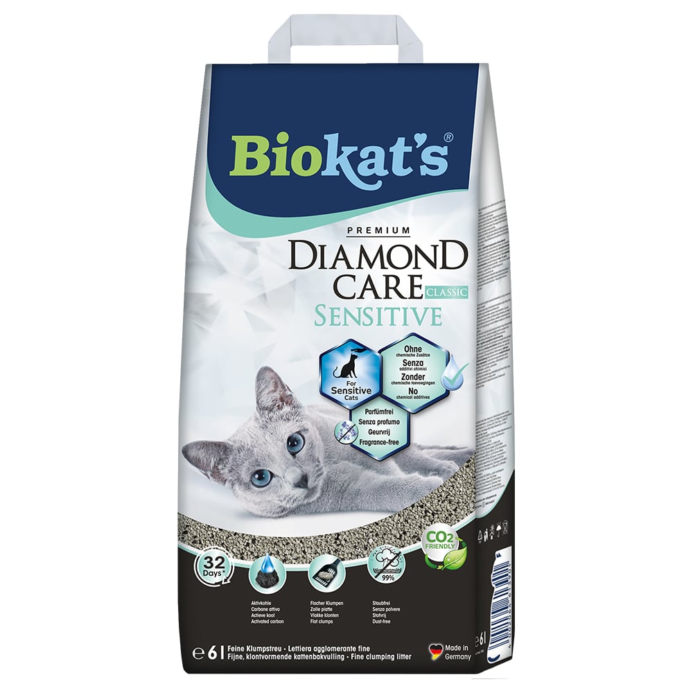 Biokat's Diamond Care Sensitive Classic - 6 l