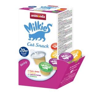 Blandpack Animonda Milkies - 20 x 15 g Power, Happy, Passion & Adventure