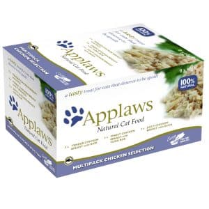 Blandpack: Applaws Cat Pot Selection kattmat - 8 x 60 g Kycklingvarianter