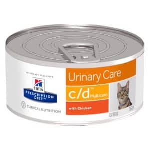 Blandpack: Hill's Prescription Diet Feline torr- och våtfoder - Feline c/d Multicare Chicken (1,5 kg + 6 x 156 g)