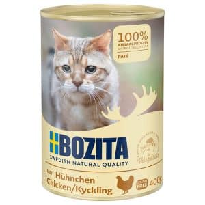 Bozita våtfoder på burk 6 x 400 g - Kyckling paté
