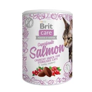 Brit Care Cat Snack Superfruits Salmon 100 g