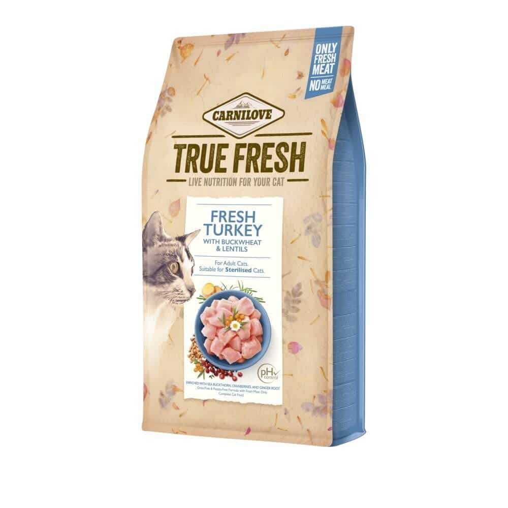 Carnilove Cat Adult True Fresh Turkey (4,8 kg)