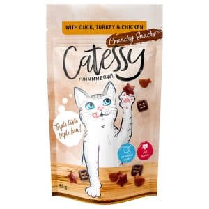 Catessy Crunchy Snacks 65 g - Anka, Kalkon, Kyckling