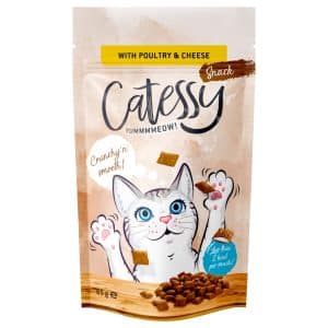 Catessy Knapersnacks 65 g - Fjäderfä, ost & taurin