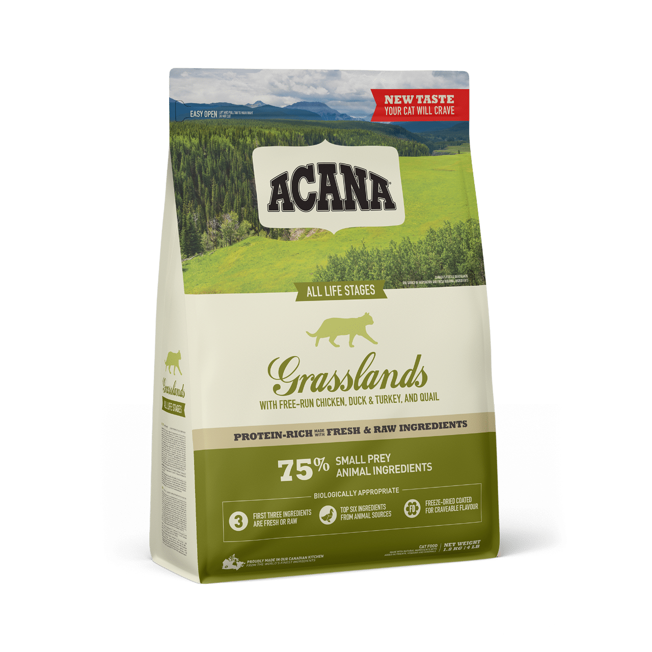 Cat Grasslands - 1,8 kg