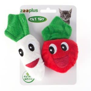 Catnip Veggies kattleksak - 2 st
