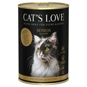 Cat's Love 6 x 400 g - Senior Anka
