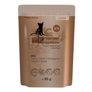 catz finefood i portionspåse 8 x 85 g - Vilt