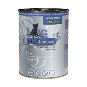 catz finefood Monoprotein zooplus 6 x 400 g - Kalkon