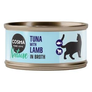 Cosma Nature 6 x 70 g Tonfisk & lamm