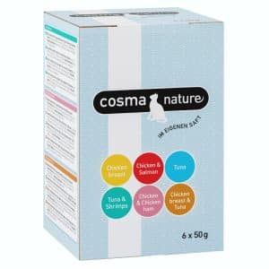 Cosma Nature blandpack i portionspåse - 6 x 50 g