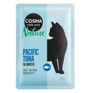 Cosma Nature i portionspåse 6 x 50 g Pacific tonfisk