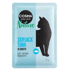 Cosma Nature i portionspåse 6 x 50 g Skipjack tonfisk
