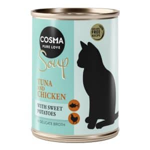 Cosma Soup 6 x 100 g - Tonfisk & kyckling med sötpotatis
