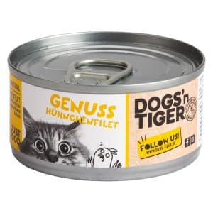 Dogs'n Tiger Cat Filet 12 x 70 g - Kycklingfilé