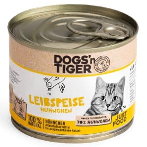 Dogs'n Tiger Senior Cat 6 x 200 g - Favorit med kyckling