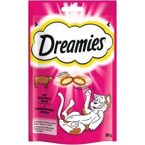 Dreamies Cat Treats 60 g - Nötkött