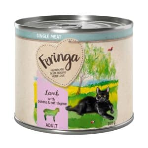 Feringa Single Meat Menu 6 x 200 g - Lamm med potatis & kattgamander