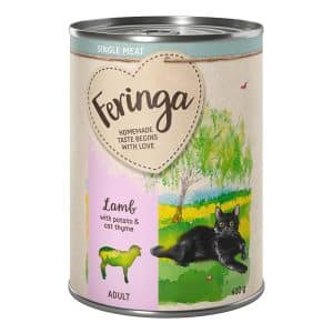 Feringa Single Meat Menu 6 x 410 g - Lamm med potatis & kattgamander