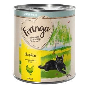Feringa Single Meat Menu 6 x 800 g - Kyckling med pumpa & kattmynta