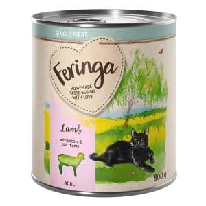 Feringa Single Meat Menu 6 x 800 g - Lamm med potatis & kattgamander