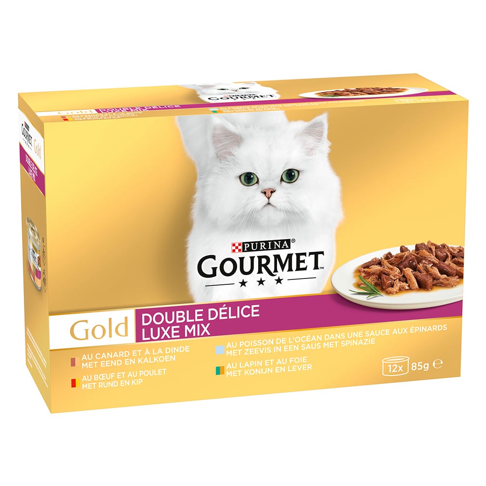 Gourmet Gold Duo Delice 12 x 85 g - Luxury Mix 12 x 85 g