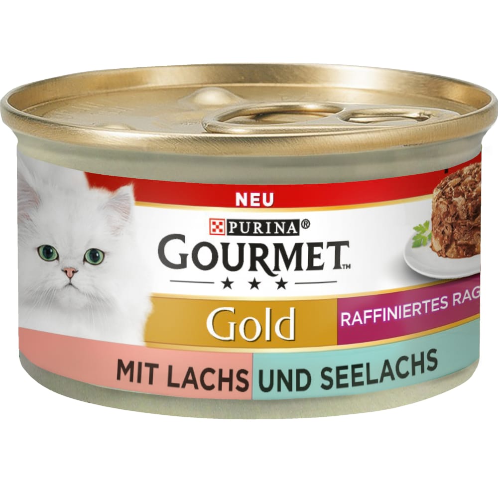 Gourmet Gold Ragout 12 x 85 g Lax & pollock