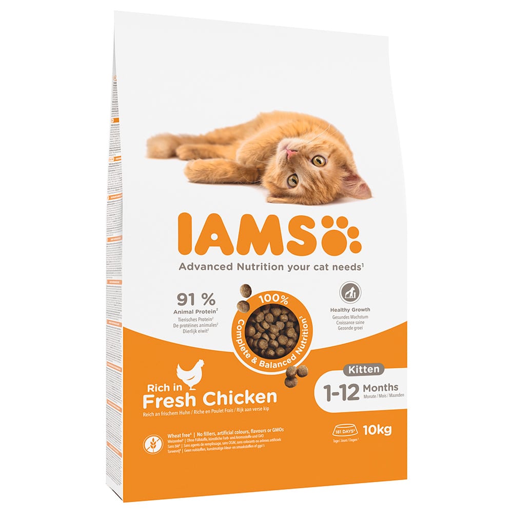 IAMS for Vitality Kitten Fresh Chicken 10 kg