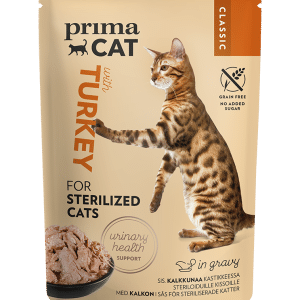 Kalkon i Sås Kattmat för Steriliserade Katter - 24 x 85g