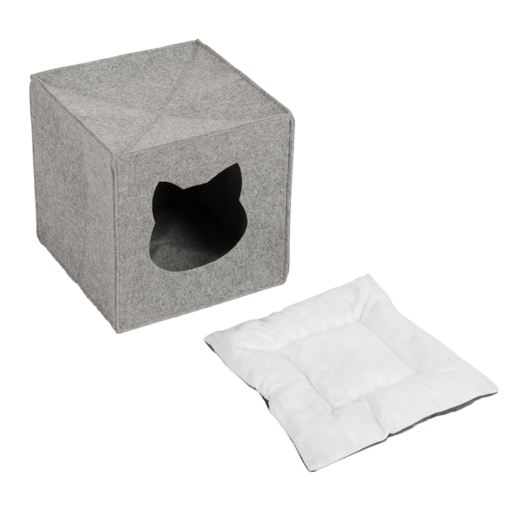 Kattgrotta för hyllor - L 33 x B 33 x H 33 cm
