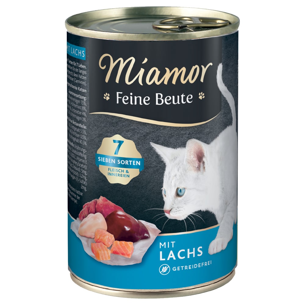 Miamor Feine Beute 12 x 400 g - Lax