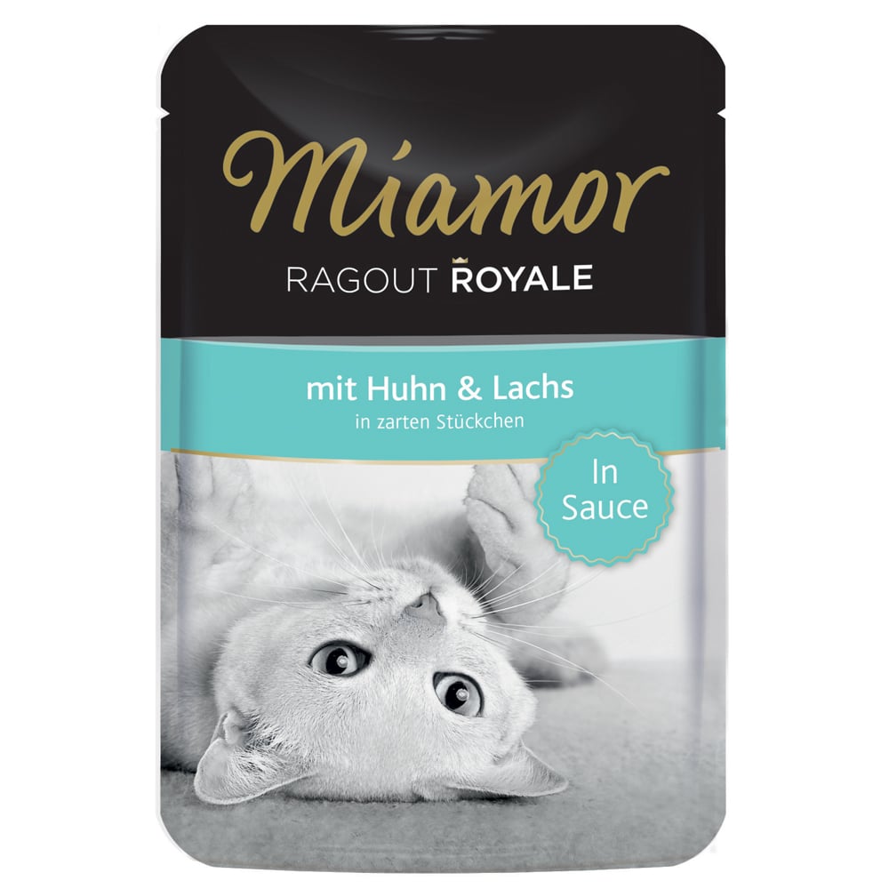 Miamor Ragout Royale i sås 22 x 100 g - Kyckling & lax