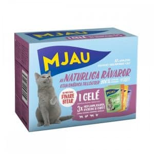 Mjau Multipack Köttsmaker i Gelé 12x85 g