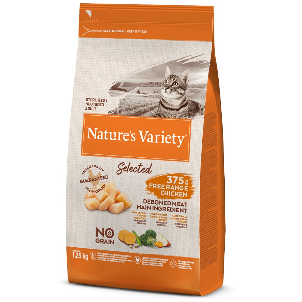 Nature's Variety Selected Sterilised Free Range Chicken 1.25 kg