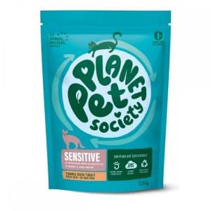 Planet Pet Society Cat Adult Sensitive Thanks Given Turkey (1,5 kg)