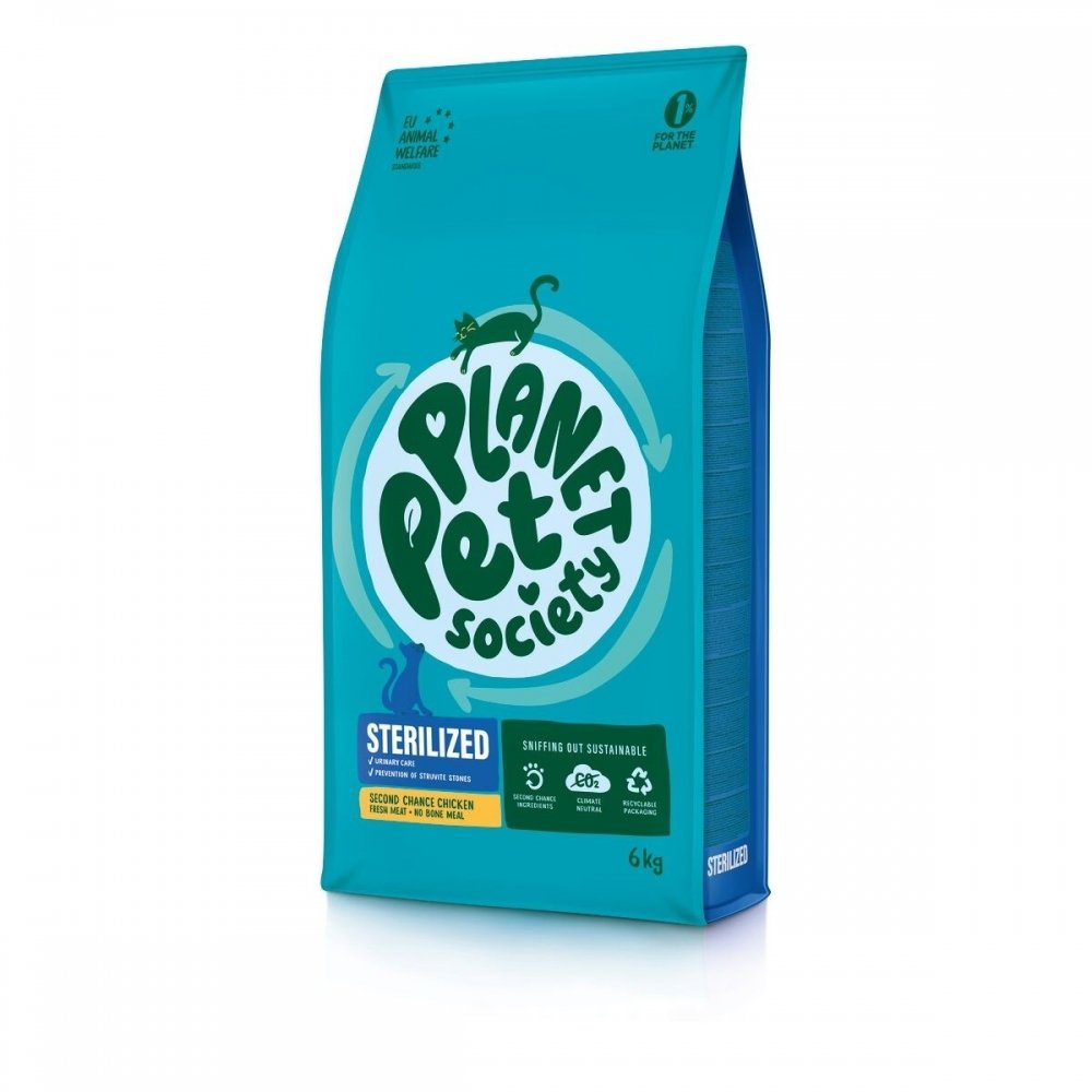 Planet Pet Society Cat Sterilized Second Chance Chicken (6 kg)